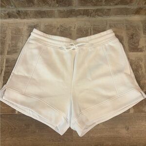 DSG White Athletic Drawstring Shorts